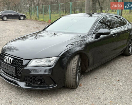 Черный Ауди A7 Sportback, объемом двигателя 3 л и пробегом 199 тыс. км за 15500 $, фото 3 на Automoto.ua