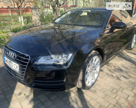 Черный Ауди A7 Sportback, объемом двигателя 3 л и пробегом 168 тыс. км за 18222 $, фото 3 на Automoto.ua