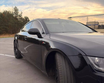 Чорний Ауді A7 Sportback, об'ємом двигуна 3 л та пробігом 215 тис. км за 12500 $, фото 2 на Automoto.ua