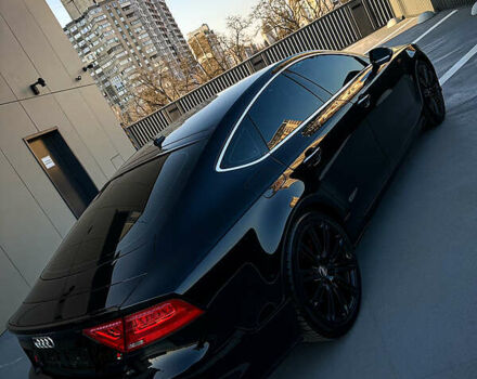 Чорний Ауді A7 Sportback, об'ємом двигуна 3 л та пробігом 95 тис. км за 22500 $, фото 35 на Automoto.ua