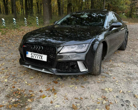 Чорний Ауді A7 Sportback, об'ємом двигуна 3 л та пробігом 340 тис. км за 23500 $, фото 1 на Automoto.ua