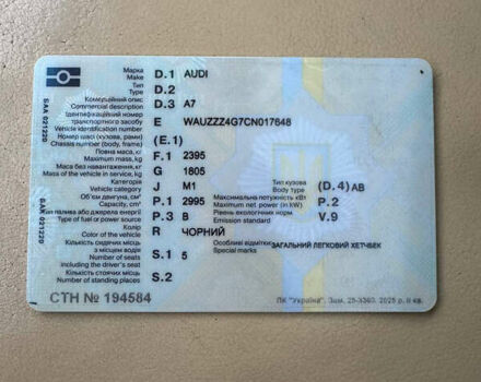 Черный Ауди A7 Sportback, объемом двигателя 3 л и пробегом 280 тыс. км за 14500 $, фото 52 на Automoto.ua