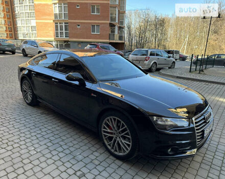 Черный Ауди A7 Sportback, объемом двигателя 3 л и пробегом 205 тыс. км за 14400 $, фото 4 на Automoto.ua