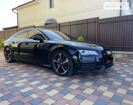 Черный Ауди A7 Sportback, объемом двигателя 3 л и пробегом 182 тыс. км за 17950 $, фото 6 на Automoto.ua