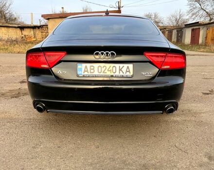 Черный Ауди A7 Sportback, объемом двигателя 3 л и пробегом 155 тыс. км за 22000 $, фото 4 на Automoto.ua