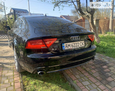 Черный Ауди A7 Sportback, объемом двигателя 3 л и пробегом 168 тыс. км за 18222 $, фото 4 на Automoto.ua