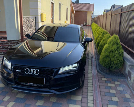 Черный Ауди A7 Sportback, объемом двигателя 3 л и пробегом 182 тыс. км за 17950 $, фото 3 на Automoto.ua