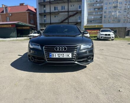 Черный Ауди A7 Sportback, объемом двигателя 3 л и пробегом 270 тыс. км за 13400 $, фото 2 на Automoto.ua
