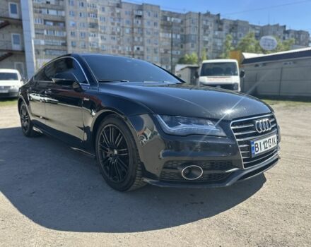 Черный Ауди A7 Sportback, объемом двигателя 3 л и пробегом 270 тыс. км за 13400 $, фото 3 на Automoto.ua