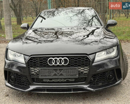 Черный Ауди A7 Sportback, объемом двигателя 3 л и пробегом 199 тыс. км за 15500 $, фото 2 на Automoto.ua