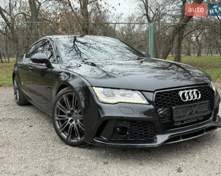 Черный Ауди A7 Sportback, объемом двигателя 3 л и пробегом 199 тыс. км за 15500 $, фото 5 на Automoto.ua
