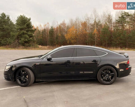 Чорний Ауді A7 Sportback, об'ємом двигуна 3 л та пробігом 215 тис. км за 12500 $, фото 15 на Automoto.ua