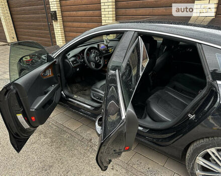 Черный Ауди A7 Sportback, объемом двигателя 3 л и пробегом 129 тыс. км за 18500 $, фото 17 на Automoto.ua