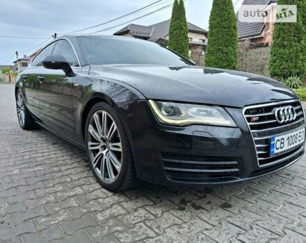 Черный Ауди A7 Sportback, объемом двигателя 3 л и пробегом 145 тыс. км за 16900 $, фото 16 на Automoto.ua