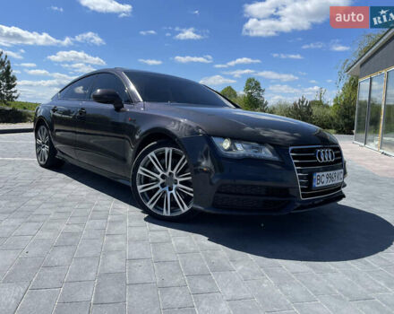 Черный Ауди A7 Sportback, объемом двигателя 3 л и пробегом 271 тыс. км за 10700 $, фото 2 на Automoto.ua