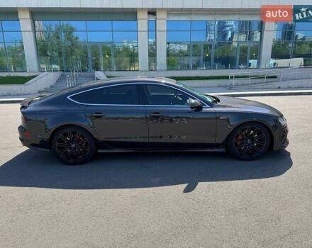 Черный Ауди A7 Sportback, объемом двигателя 3 л и пробегом 190 тыс. км за 15499 $, фото 6 на Automoto.ua