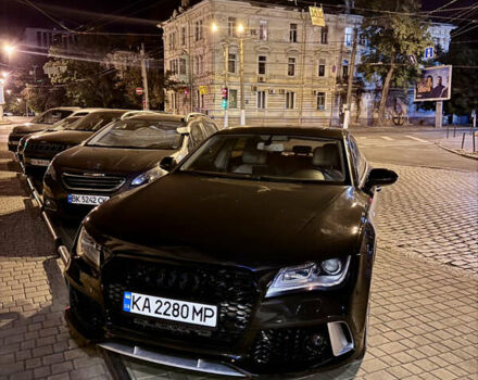 Черный Ауди A7 Sportback, объемом двигателя 3 л и пробегом 265 тыс. км за 13300 $, фото 23 на Automoto.ua