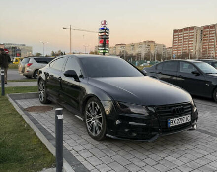 Чорний Ауді A7 Sportback, об'ємом двигуна 3 л та пробігом 183 тис. км за 14500 $, фото 7 на Automoto.ua