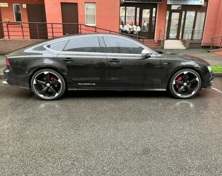 Черный Ауди A7 Sportback, объемом двигателя 3 л и пробегом 120 тыс. км за 15500 $, фото 5 на Automoto.ua