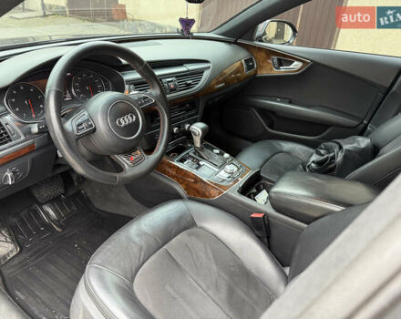 Черный Ауди A7 Sportback, объемом двигателя 3 л и пробегом 170 тыс. км за 16999 $, фото 16 на Automoto.ua