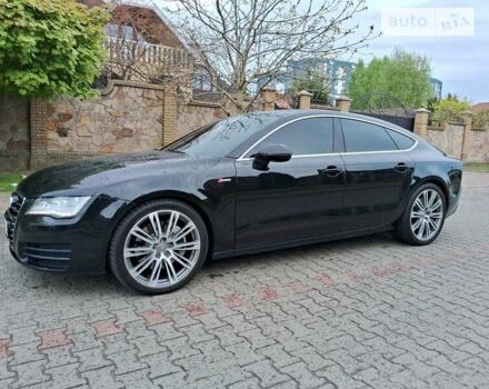 Чорний Ауді A7 Sportback, об'ємом двигуна 3 л та пробігом 145 тис. км за 16900 $, фото 3 на Automoto.ua