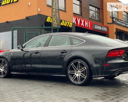 Черный Ауди A7 Sportback, объемом двигателя 3 л и пробегом 156 тыс. км за 22900 $, фото 3 на Automoto.ua