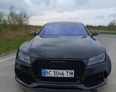 Черный Ауди A7 Sportback, объемом двигателя 3 л и пробегом 314 тыс. км за 13999 $, фото 3 на Automoto.ua