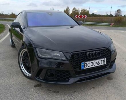 Черный Ауди A7 Sportback, объемом двигателя 3 л и пробегом 314 тыс. км за 13999 $, фото 2 на Automoto.ua