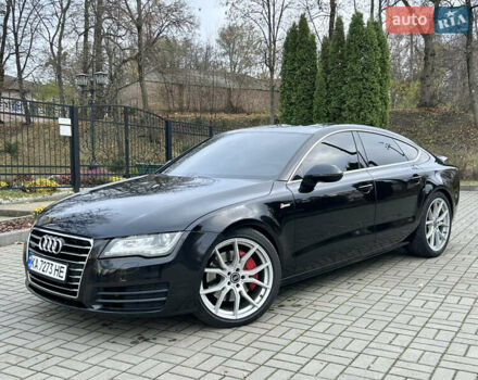 Чорний Ауді A7 Sportback, об'ємом двигуна 3 л та пробігом 208 тис. км за 12950 $, фото 1 на Automoto.ua