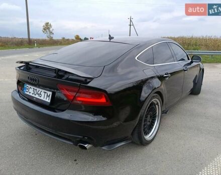 Черный Ауди A7 Sportback, объемом двигателя 3 л и пробегом 314 тыс. км за 13999 $, фото 7 на Automoto.ua