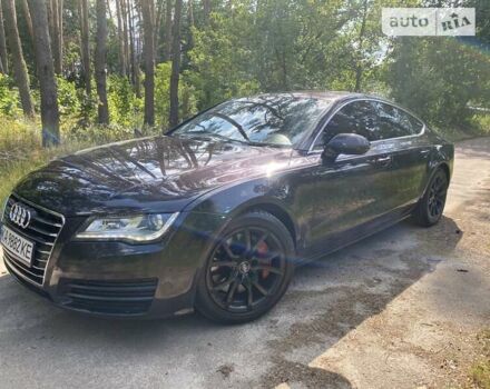 Чорний Ауді A7 Sportback, об'ємом двигуна 3 л та пробігом 165 тис. км за 18500 $, фото 1 на Automoto.ua