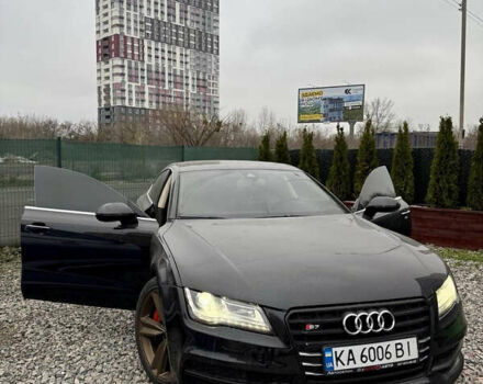 Черный Ауди A7 Sportback, объемом двигателя 3 л и пробегом 201 тыс. км за 15799 $, фото 2 на Automoto.ua