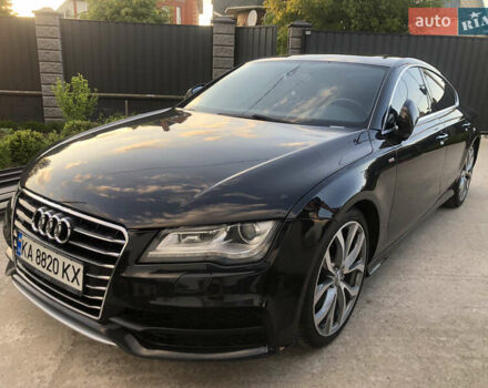 Чорний Ауді A7 Sportback, об'ємом двигуна 3 л та пробігом 190 тис. км за 16450 $, фото 8 на Automoto.ua
