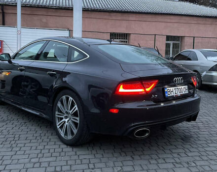 Черный Ауди A7 Sportback, объемом двигателя 3 л и пробегом 122 тыс. км за 19999 $, фото 5 на Automoto.ua