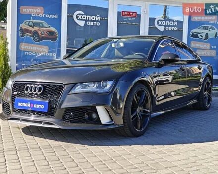 Ауди A7 Sportback 2013 в Львове на Automoto.ua Черный Ауди A7 Sportback, объемом двигателя 3 л и пробегом 119 тыс. км за 18000 $, фото 4 на Automoto.ua