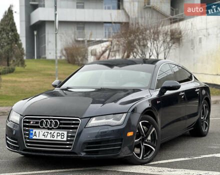 Черный Ауди A7 Sportback, объемом двигателя 3 л и пробегом 149 тыс. км за 12950 $, фото 2 на Automoto.ua