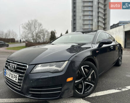 Черный Ауди A7 Sportback, объемом двигателя 3 л и пробегом 149 тыс. км за 12950 $, фото 3 на Automoto.ua