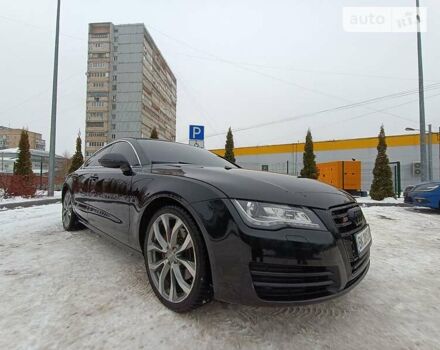 Чорний Ауді A7 Sportback, об'ємом двигуна 3 л та пробігом 144 тис. км за 23999 $, фото 70 на Automoto.ua