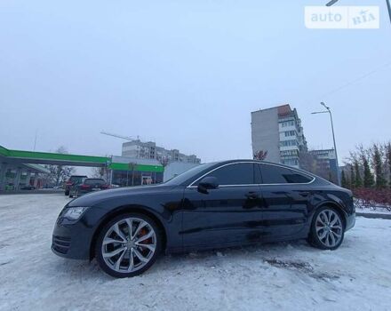 Черный Ауди A7 Sportback, объемом двигателя 3 л и пробегом 144 тыс. км за 23999 $, фото 2 на Automoto.ua