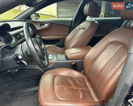 Черный Ауди A7 Sportback, объемом двигателя 3 л и пробегом 149 тыс. км за 12950 $, фото 19 на Automoto.ua