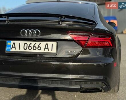 Черный Ауди A7 Sportback, объемом двигателя 3 л и пробегом 136 тыс. км за 23800 $, фото 20 на Automoto.ua