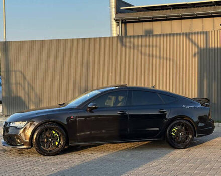 Черный Ауди A7 Sportback, объемом двигателя 3 л и пробегом 170 тыс. км за 23000 $, фото 4 на Automoto.ua