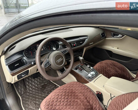 Черный Ауди A7 Sportback, объемом двигателя 3 л и пробегом 215 тыс. км за 17600 $, фото 9 на Automoto.ua