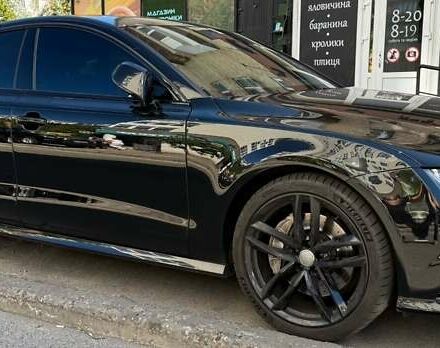 Чорний Ауді A7 Sportback, об'ємом двигуна 3 л та пробігом 141 тис. км за 30800 $, фото 6 на Automoto.ua