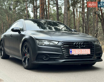 Черный Ауди A7 Sportback, объемом двигателя 2.97 л и пробегом 150 тыс. км за 31500 $, фото 3 на Automoto.ua