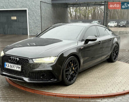Черный Ауди A7 Sportback, объемом двигателя 3 л и пробегом 215 тыс. км за 17600 $, фото 1 на Automoto.ua