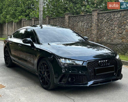 Черный Ауди A7 Sportback, объемом двигателя 3 л и пробегом 213 тыс. км за 22300 $, фото 4 на Automoto.ua