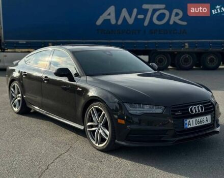 Черный Ауди A7 Sportback, объемом двигателя 3 л и пробегом 136 тыс. км за 23800 $, фото 11 на Automoto.ua