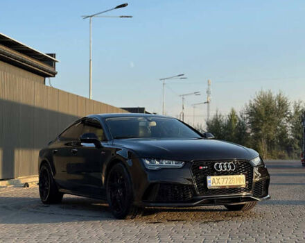 Черный Ауди A7 Sportback, объемом двигателя 3 л и пробегом 170 тыс. км за 23000 $, фото 2 на Automoto.ua