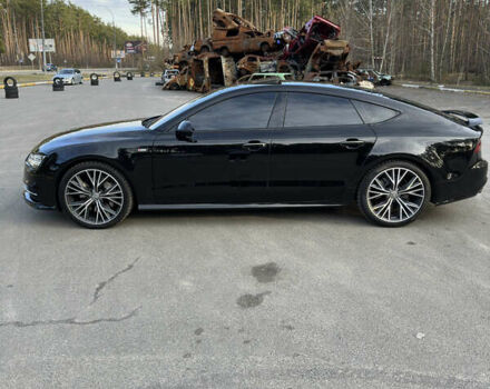 Черный Ауди A7 Sportback, объемом двигателя 3 л и пробегом 72 тыс. км за 29500 $, фото 5 на Automoto.ua